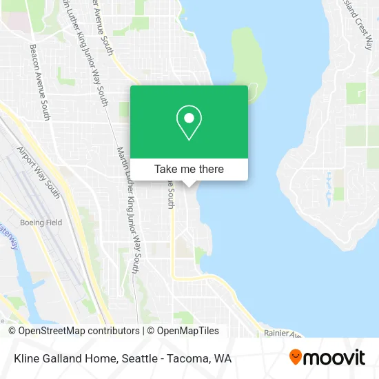 Kline Galland Home map