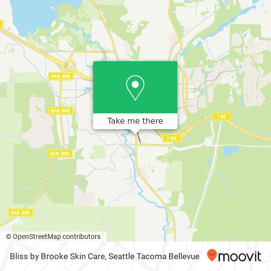 Bliss by Brooke Skin Care map