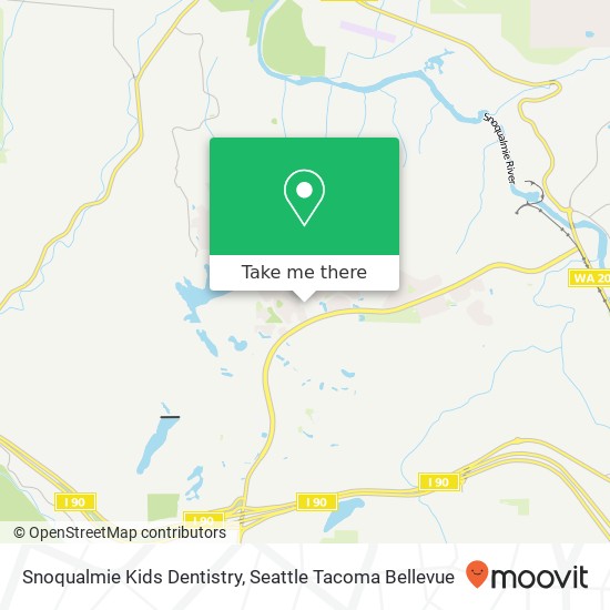 Snoqualmie Kids Dentistry map