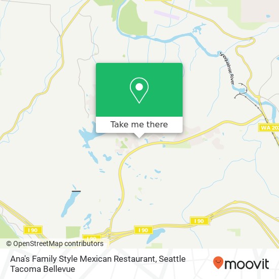 Ana's Family Style Mexican Restaurant map