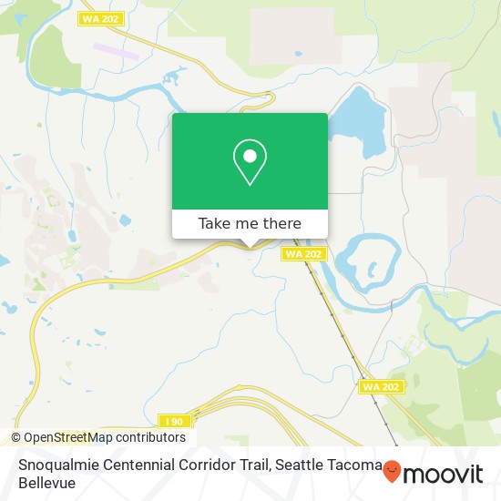 Snoqualmie Centennial Corridor Trail map