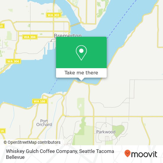 Mapa de Whiskey Gulch Coffee Company