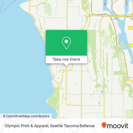 Olympic Print & Apparel map