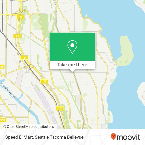 Speed E' Mart map