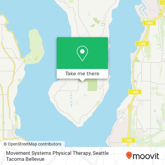 Mapa de Movement Systems Physical Therapy