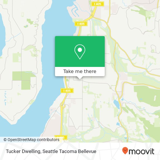 Tucker Dwelling map