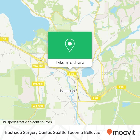 Mapa de Eastside Surgery Center
