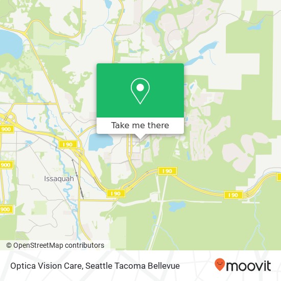 Optica Vision Care map