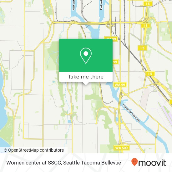 Mapa de Women center at SSCC