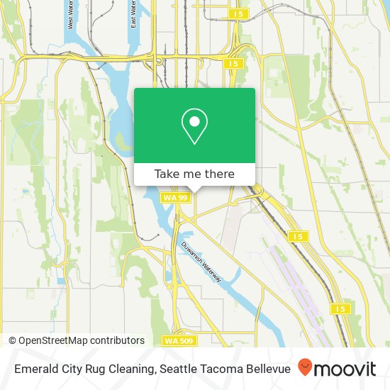 Emerald City Rug Cleaning map