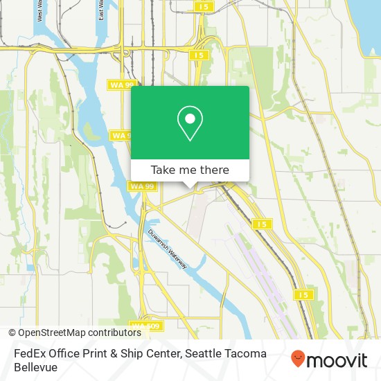 FedEx Office Print & Ship Center map