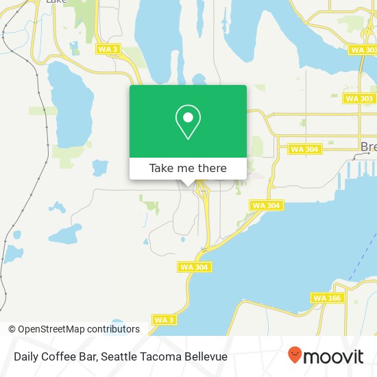 Mapa de Daily Coffee Bar