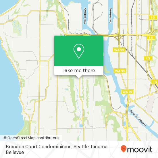 Brandon Court Condominiums map