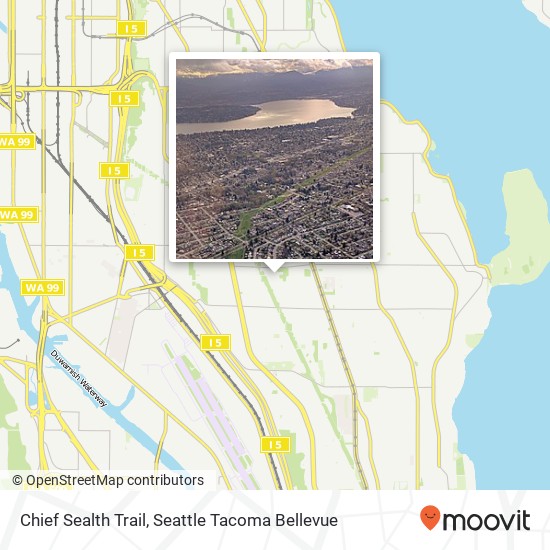 Mapa de Chief Sealth Trail