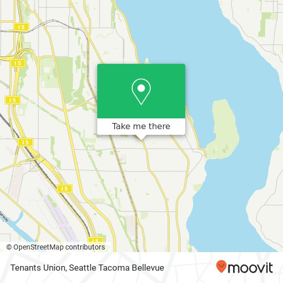 Tenants Union map