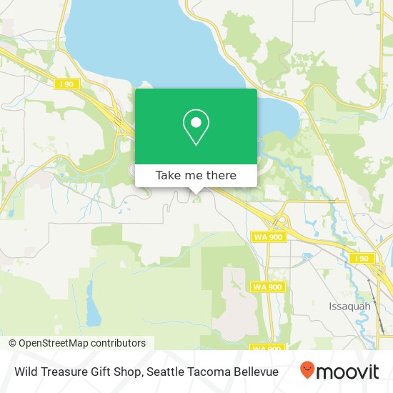 Mapa de Wild Treasure Gift Shop