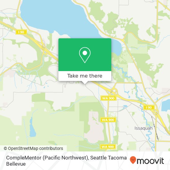 Mapa de CompleMentor (Pacific Northwest)