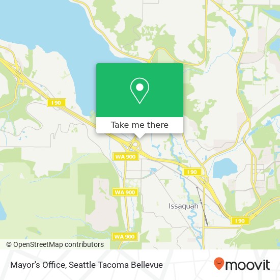 Mayor's Office map