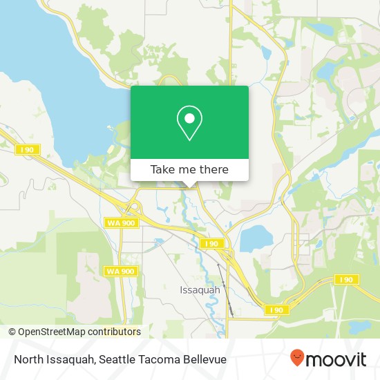 Mapa de North Issaquah