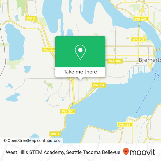 Mapa de West Hills STEM Academy