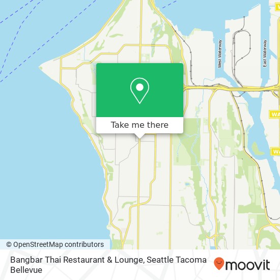 Mapa de Bangbar Thai Restaurant & Lounge