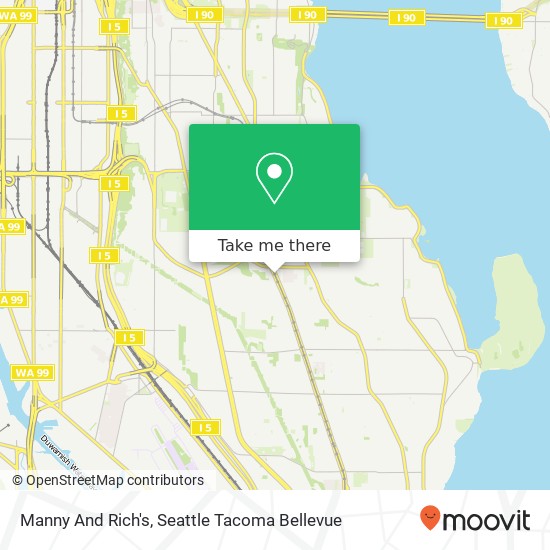 Mapa de Manny And Rich's