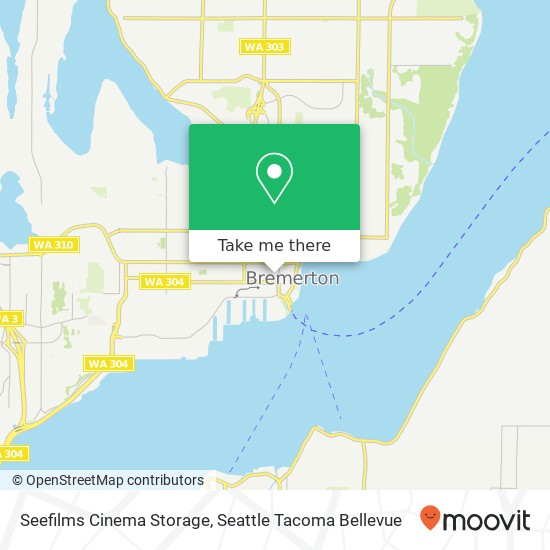 Mapa de Seefilms Cinema Storage