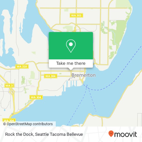 Rock the Dock map