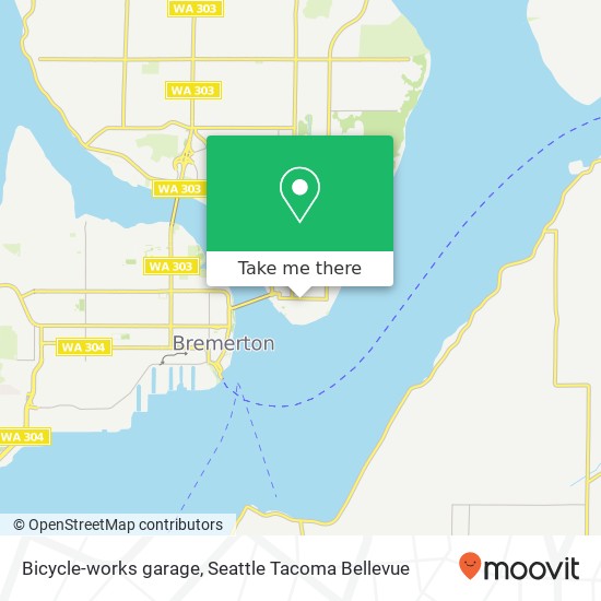 Mapa de Bicycle-works garage