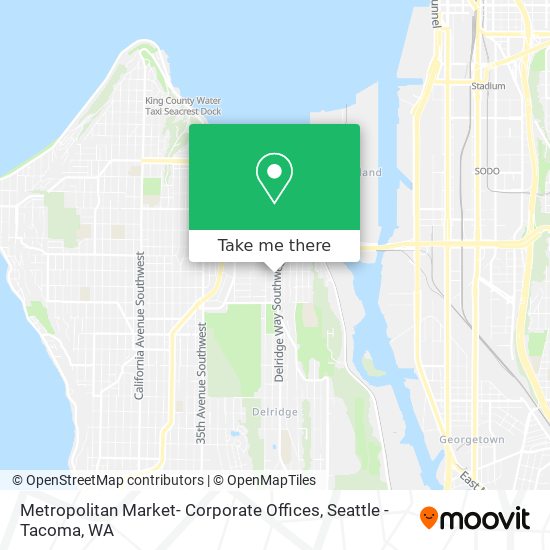 Mapa de Metropolitan Market- Corporate Offices