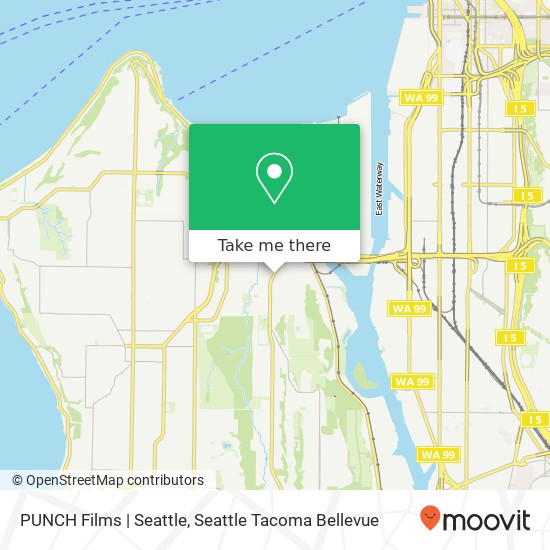 Mapa de PUNCH Films | Seattle