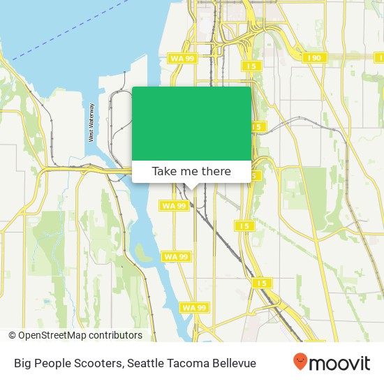 Big People Scooters map