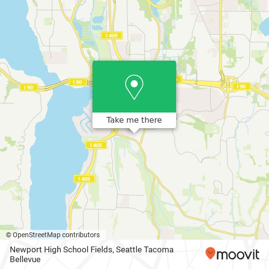 Newport High School Fields map