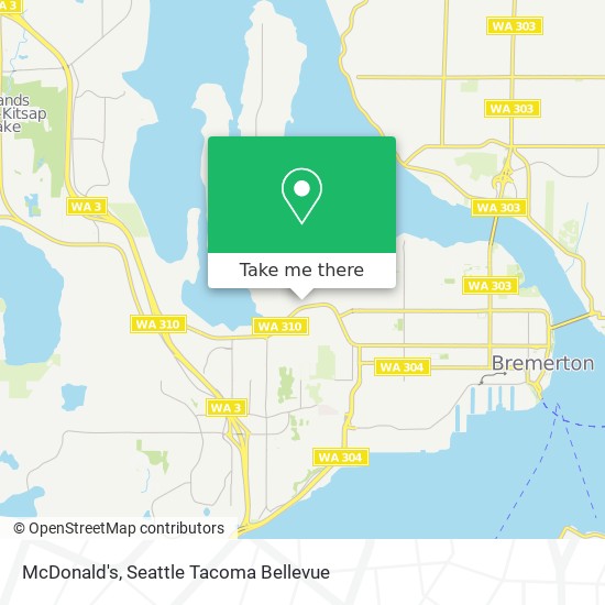 McDonald's map