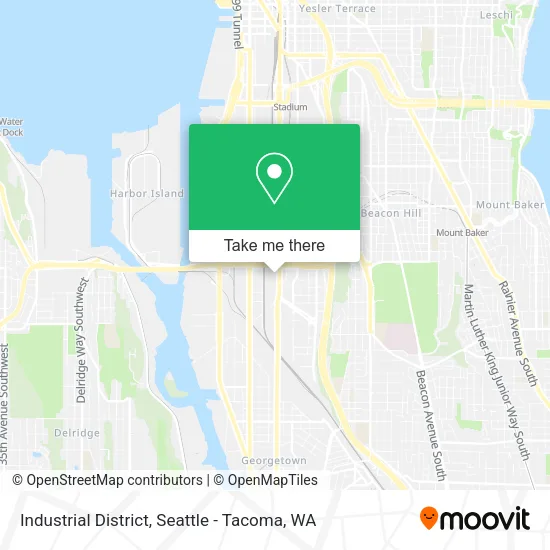 Industrial District map