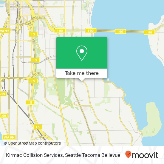 Kirmac Collision Services map