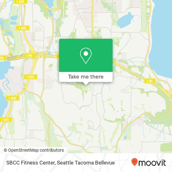 Mapa de SBCC Fitness Center