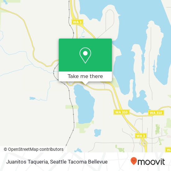 Mapa de Juanitos Taqueria