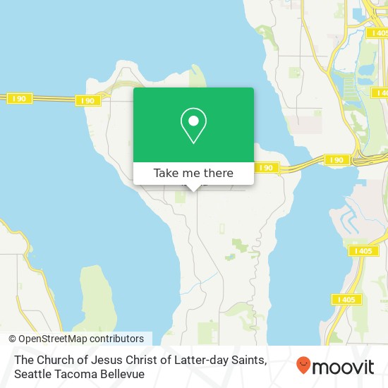 The Church of Jesus Christ of Latter-day Saints map