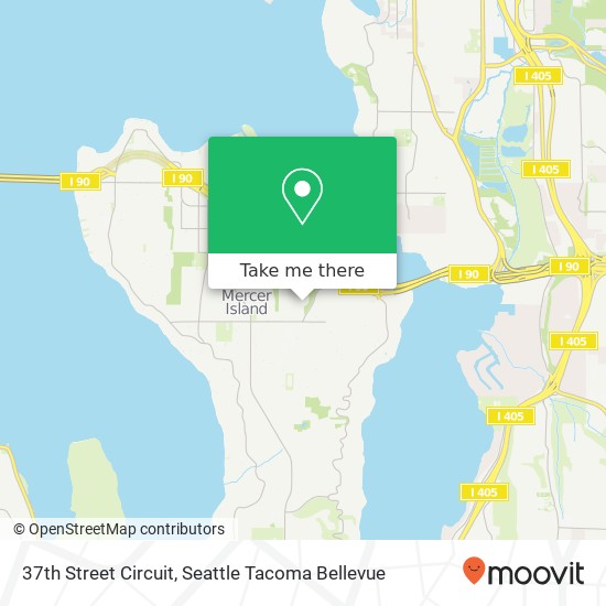 37th Street Circuit map