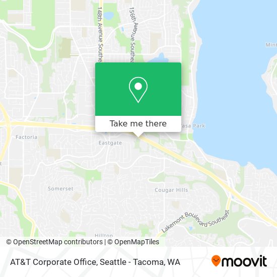 AT&T Corporate Office map