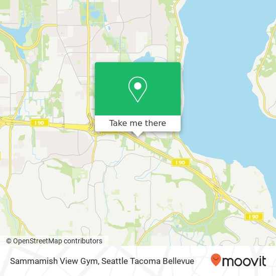 Sammamish View Gym map