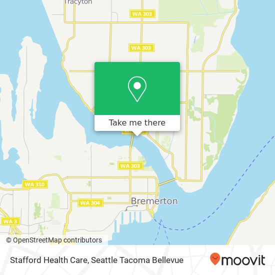 Mapa de Stafford Health Care