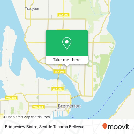 Bridgeview Bistro map