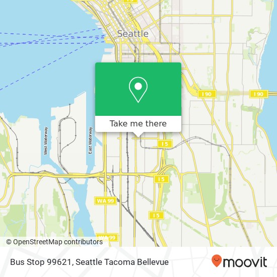 Bus Stop 99621 map