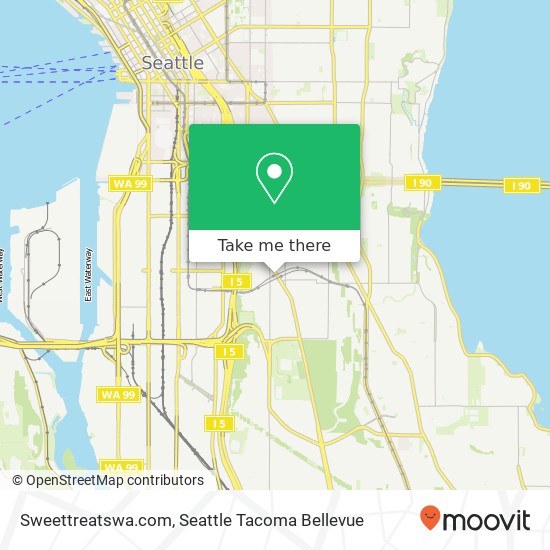 Sweettreatswa.com map