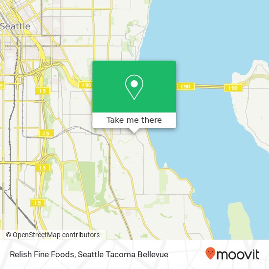 Relish Fine Foods map