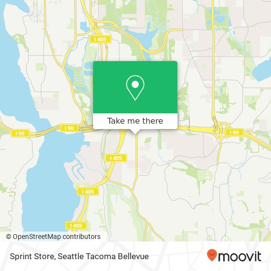 Sprint Store map