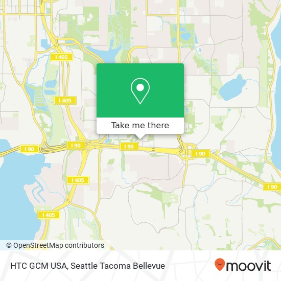 Mapa de HTC GCM USA
