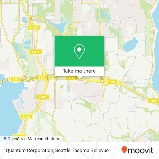 Quantum Corporation map